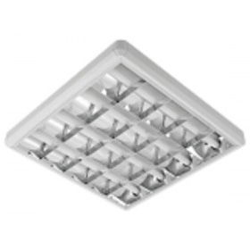 Elmark LED fénycsöves lámpatest, fehér, 630x630 mm, 2340 lm, 6400 K, 4x9 W termék fő termékképe