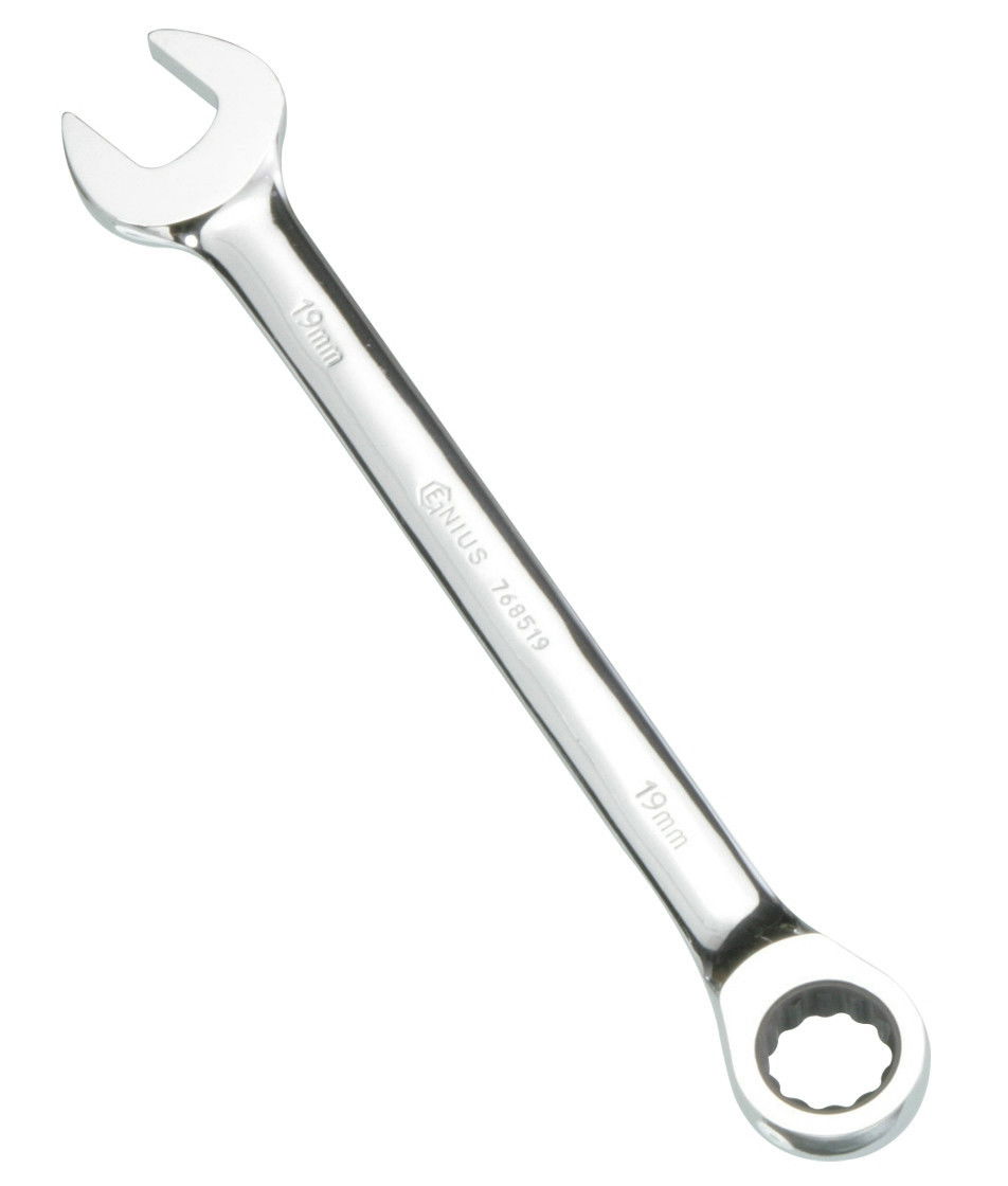 Genius Tools 768517 csillag-villáskulcs, racsnis, 17 mm termék fő termékképe