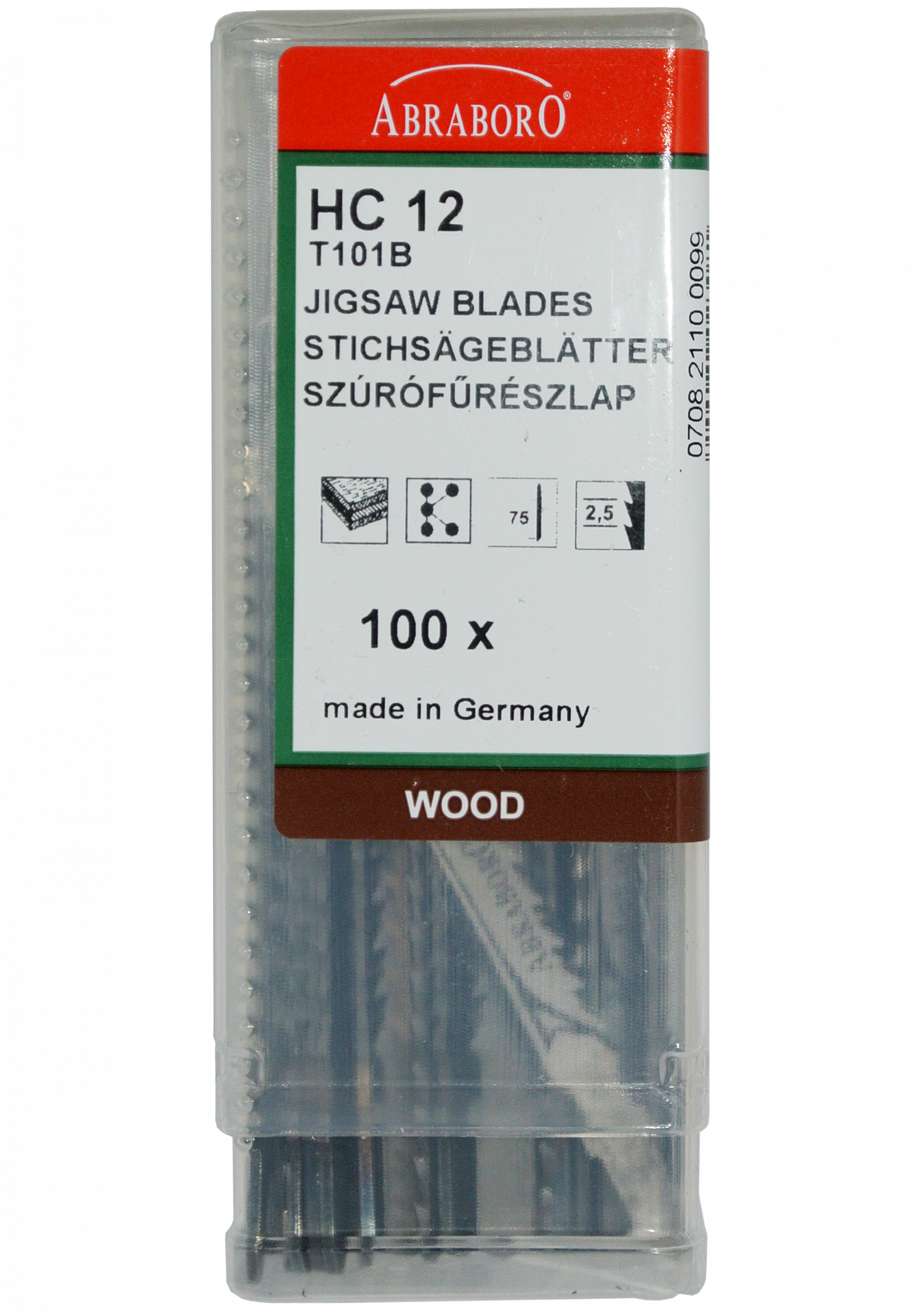 Abraboro HGS 14 szúrófűrészlap Bosch befogással, 100 db/csomag termék fő termékképe