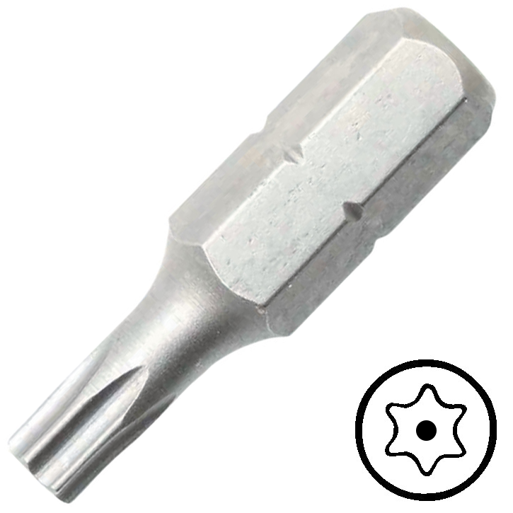 KENNEDY TX40 furatos Torx csavarbehajtó bit 1/4" hatszög illesztéssel, 25 mm termék fő termékképe