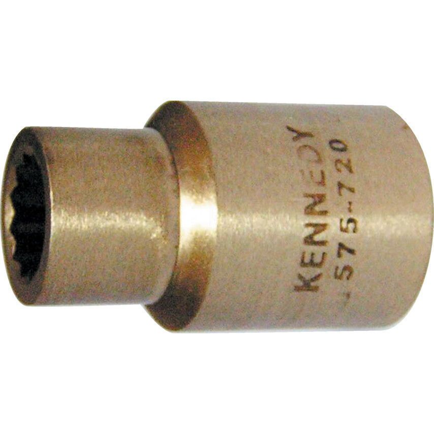 KENNEDY 8 mm szikramentes dugókulcs 1/2" -os meghajtóval, Al-Br termék fő termékképe