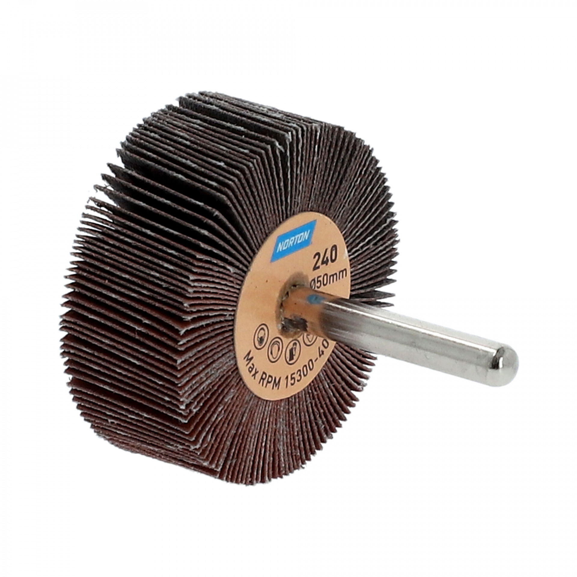 Norton Metal R207Plus csapos lamellás csiszolókorong Ø50x20x6mm P240, 10 db/csomag termék fő termékképe