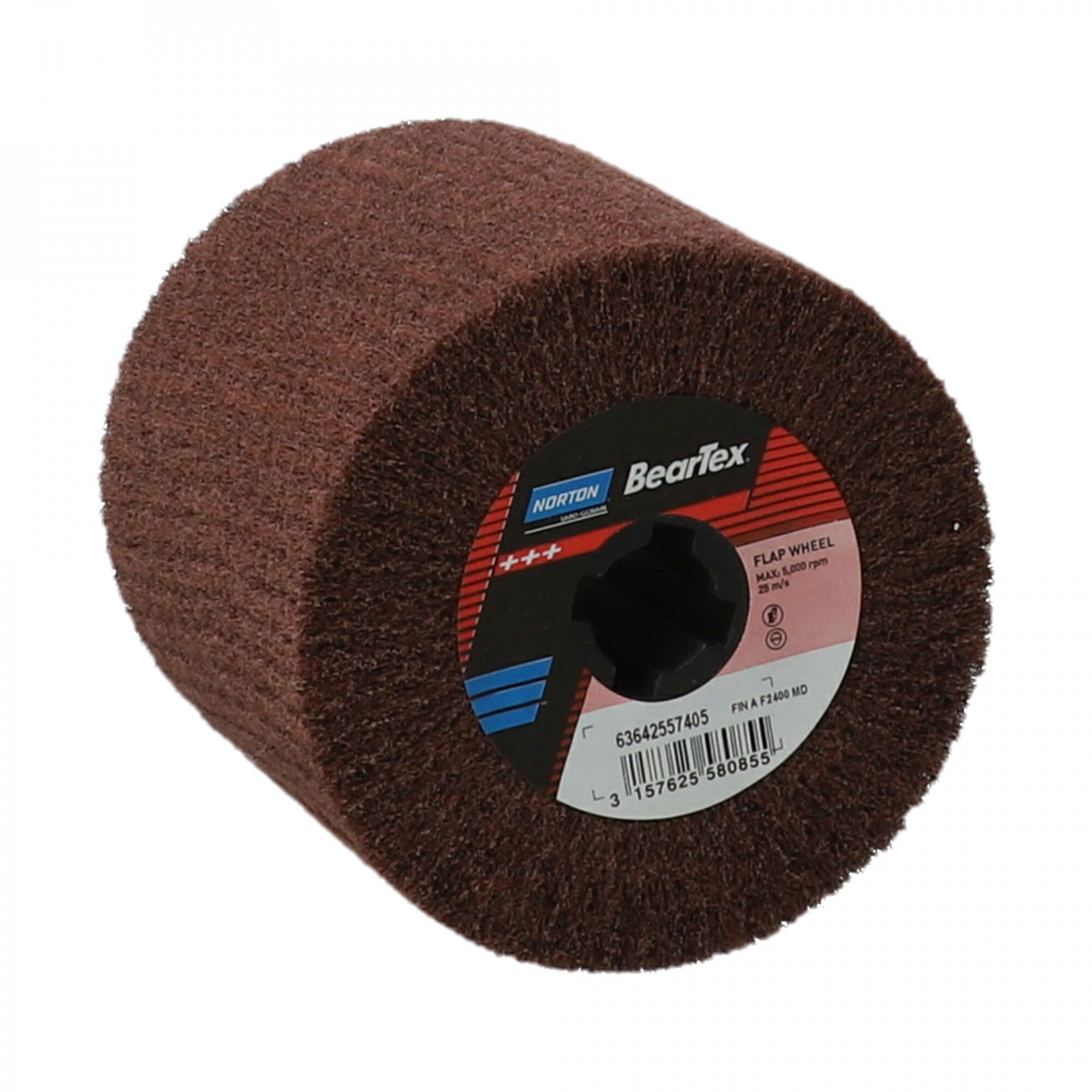 Satinex Beartex lamellás rost csiszolókorong Ø110x100x19mm Fine A termék fő termékképe