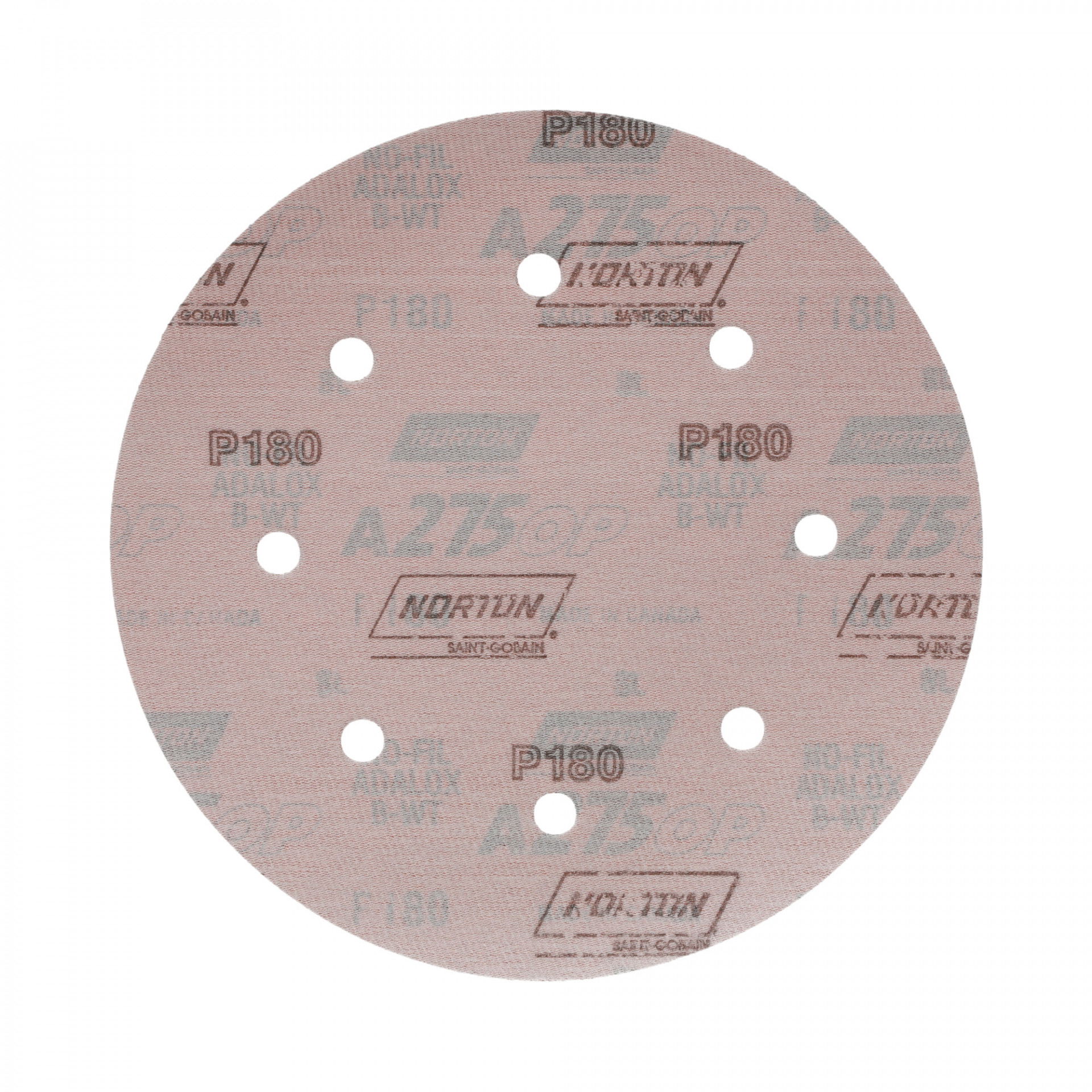 Norton Pro A275 csiszolókorong Ø203 mm 8 Lyukas P180, 100 db/csomag termék fő termékképe