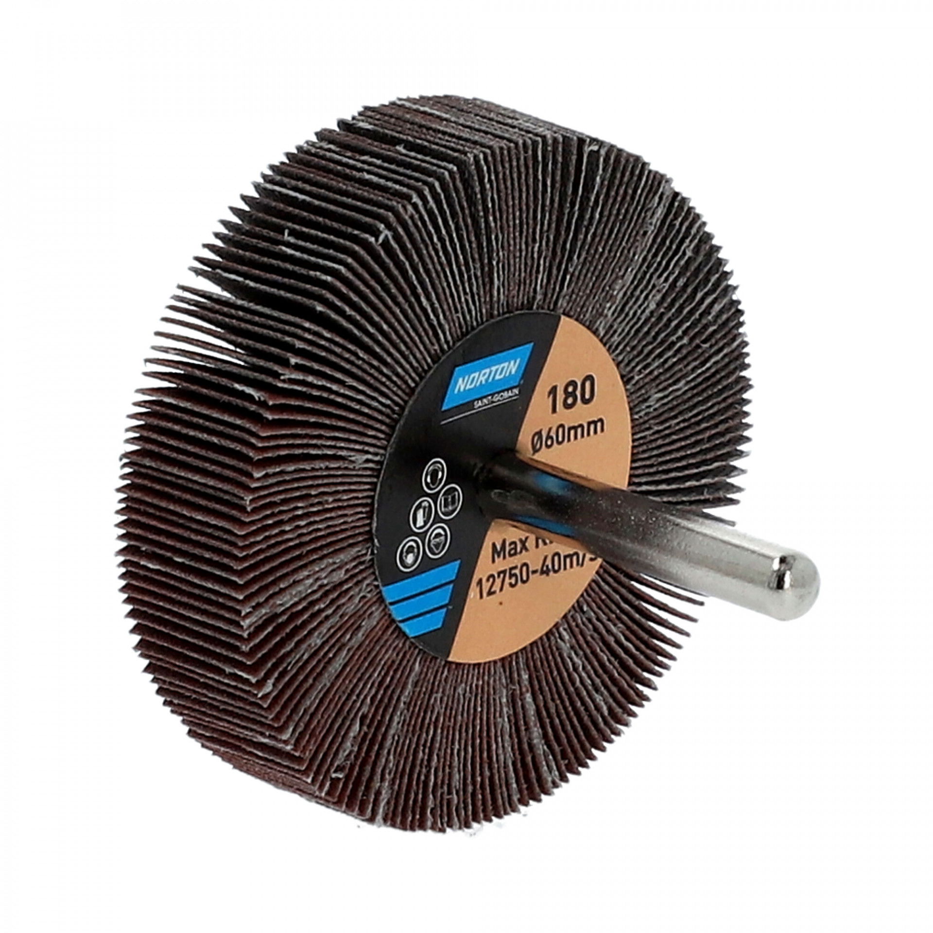 Norton Metal R207Plus csapos lamellás csiszolókorong Ø60x15x6mm P180, 10 db/csomag termék fő termékképe