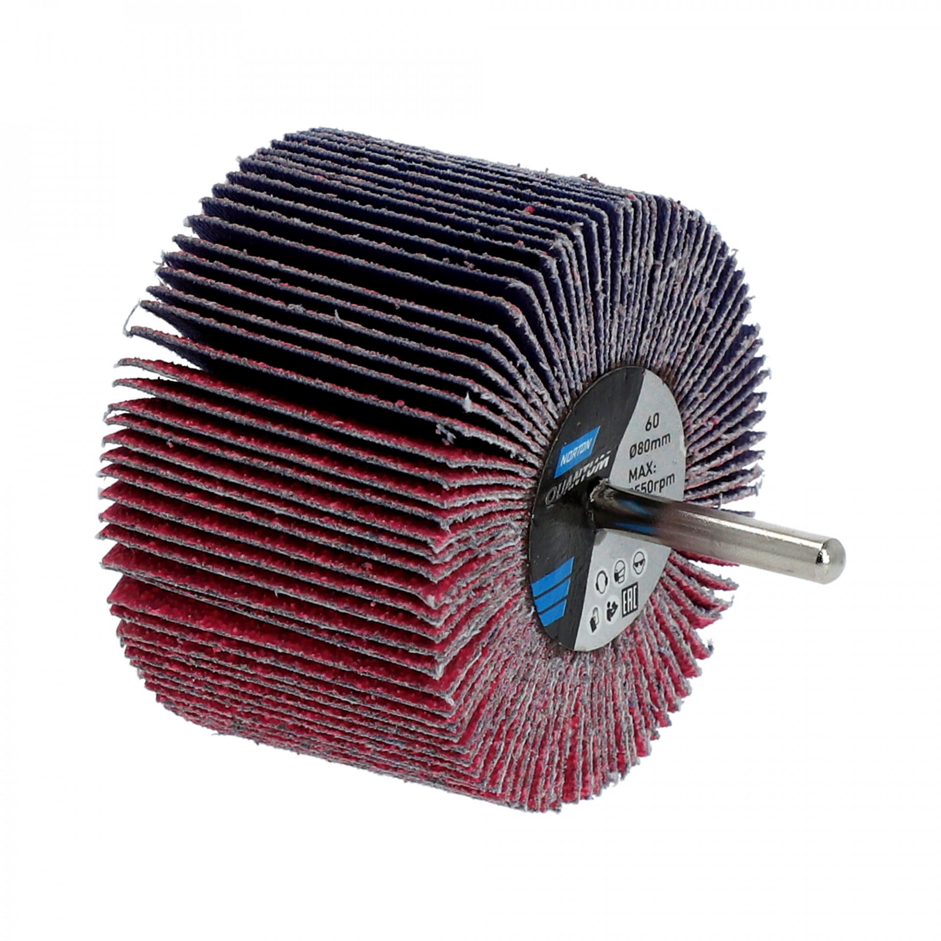 Norton Quantum R928 csapos lamellás csiszolókorong Ø80x50x6mm P60, 10 db/csomag termék fő termékképe