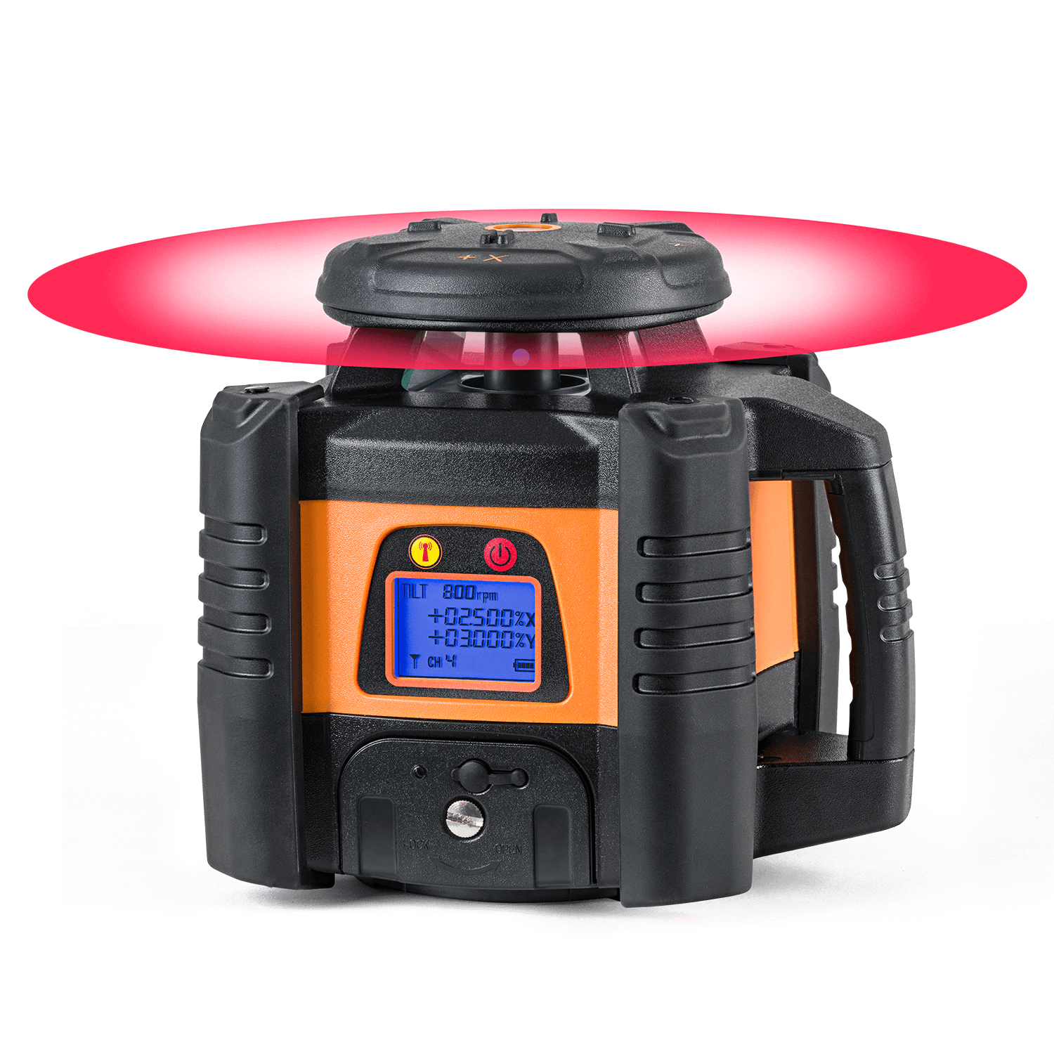 geo-FENNEL FL 155H-G két tengelyen dönthető horizontális automata forgólézer termék fő termékképe