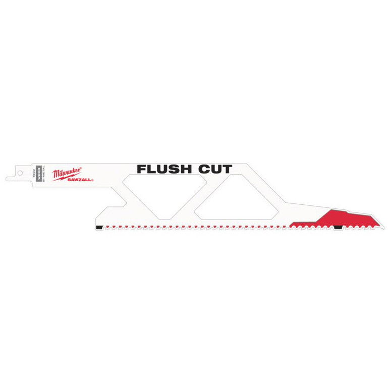Milwaukee FLUSH CUT szablyafűrészlap süllyesztő vágásokhoz, Bi-Met, Co, 300 mm, 5 TPi termék fő termékképe