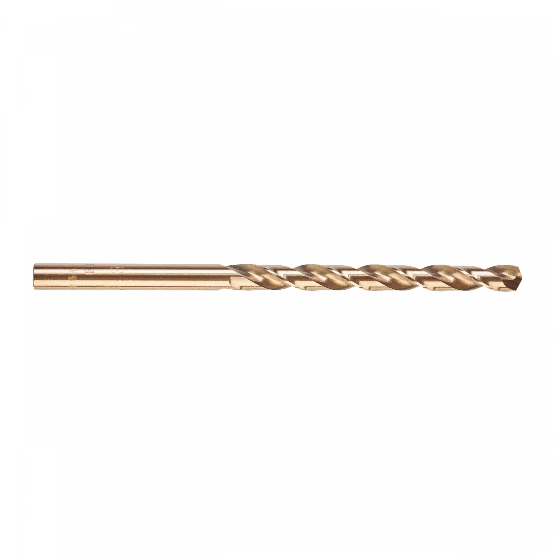 Milwaukee RED COBALT HSS-G Co fémfúró hengeres befogással, DIN 338, 4.8 x 52/86 mm, 10 db/csomag termék fő termékképe