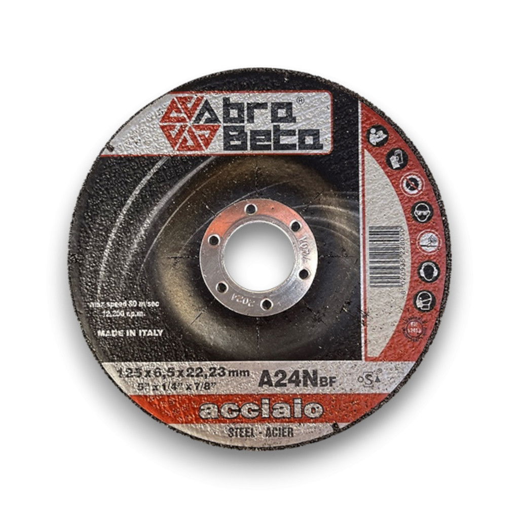 AbraBeta A24N acél 125x6,5x22,23 25db/csomag termék fő termékképe