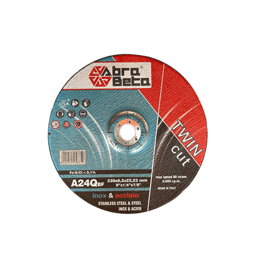 AbraBeta A24Q acél/inox 230x6,5x22,23 termék fő termékképe