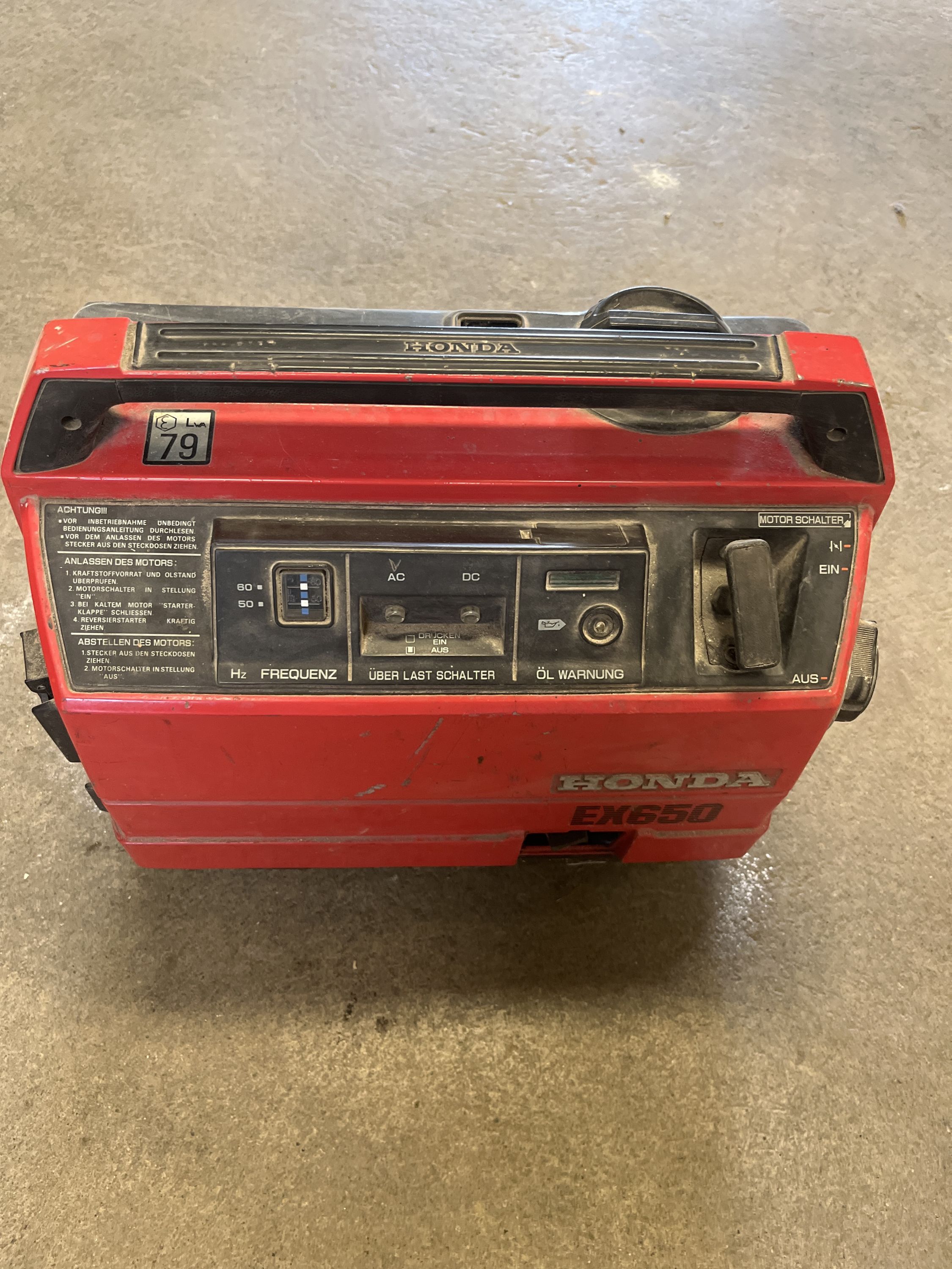 Honda Aggregátor - 6001BER termék fő termékképe