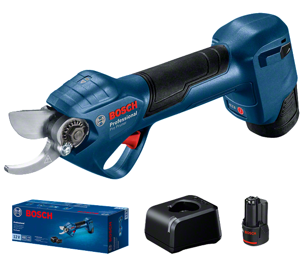 Bosch Pro Pruner akkus metszőolló (2 x 3.0 Ah Li-ion akkuval) termék fő termékképe